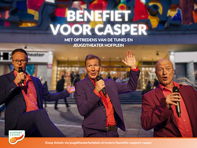 Persbericht: Benefiet voor Casper