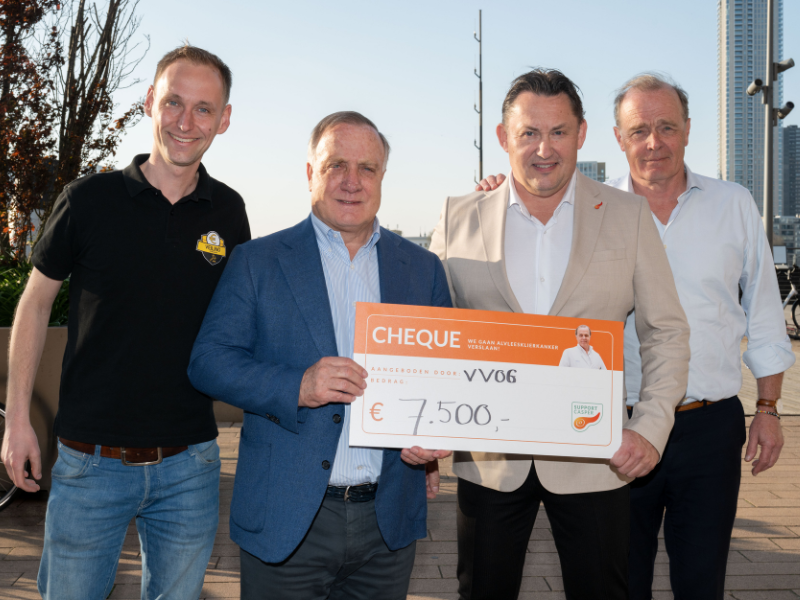 Win-win voor de sportclub en Support Casper met ‘Veiling op je club’
